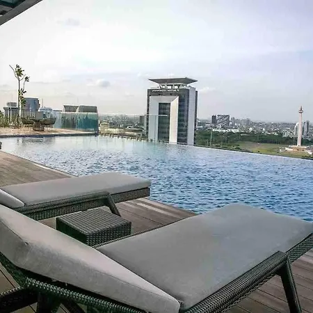 New Charming 2Br Apartment In Central Jakarta Exterior photo